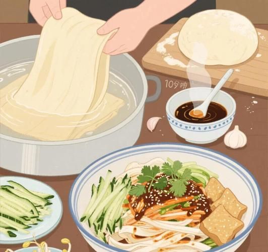 凉拌面皮怎么做_凉拌面皮调料怎么调