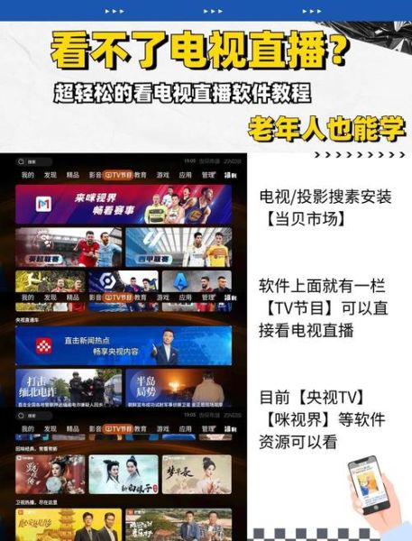 手机电视直播哪个软件好用_如何免费看央视直播