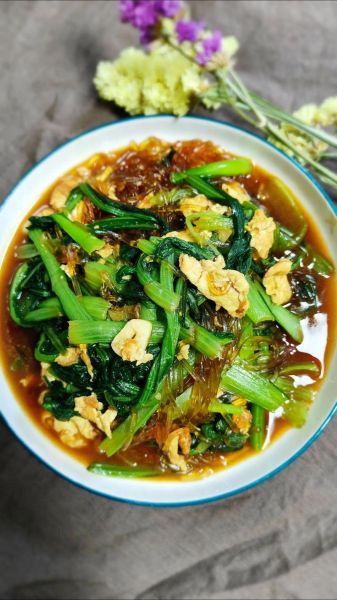 粉条炒鸡蛋怎么做_粉条炒鸡蛋的家常做法