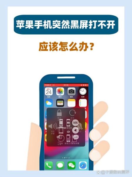 苹果手机黑屏打不开怎么办_强制重启没反应