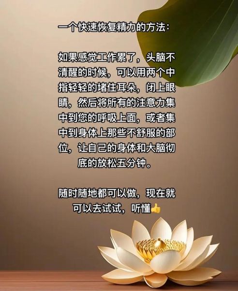累了怎么办_如何快速恢复精力