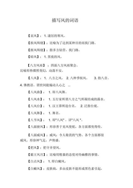 风黑什么词语_风黑是什么意思