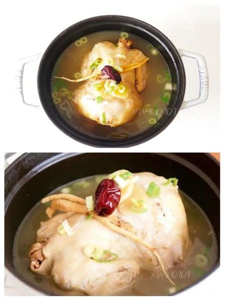 参鸡汤的做法_韩国参鸡汤怎么炖才正宗