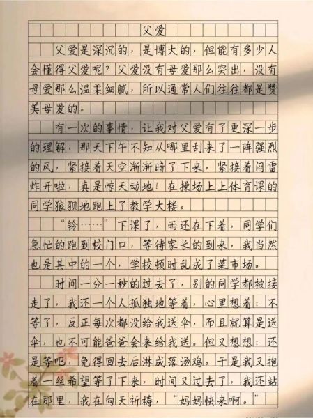 父爱是什么_父爱怎么表达 父爱是什么_父爱怎么表达