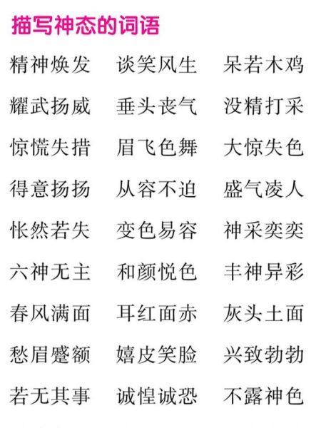 形容面宽的词语有哪些_如何用词让场景更立体