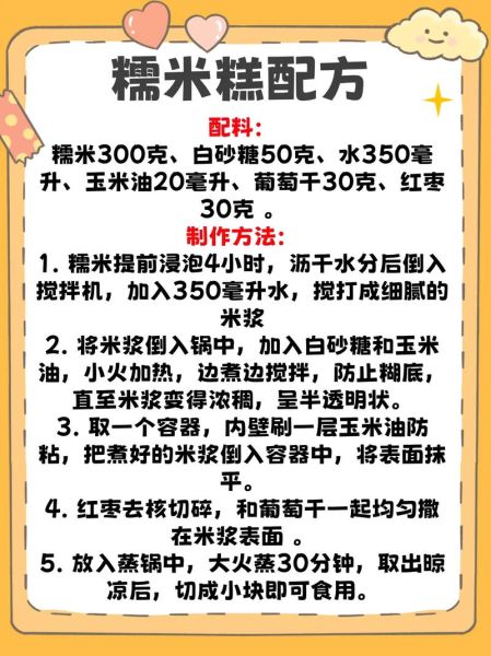 糯米发糕怎么做_正宗配方比例是多少