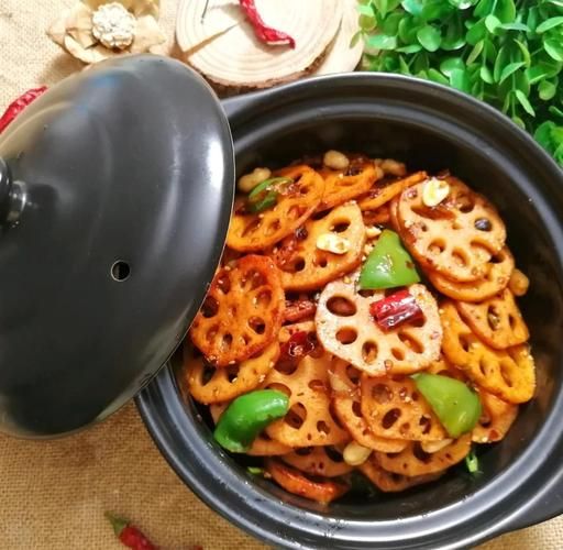 干锅藕片怎么做_干锅藕片家常做法