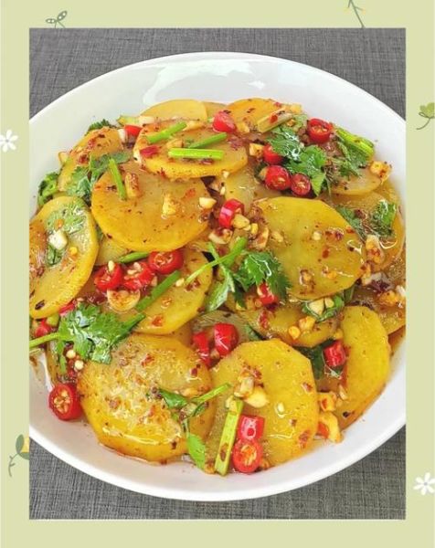 酸辣土豆片怎么做_酸辣土豆片用哪种醋更香