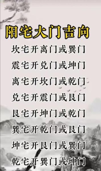 大门怎么选_大门风水好不好
