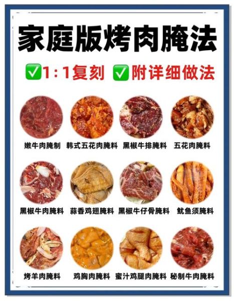 烤肉怎么腌制才入味_家用烤箱烤肉温度多少合适