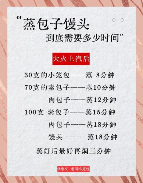 蒸包子怎么发面才松软_蒸包子需要多长时间