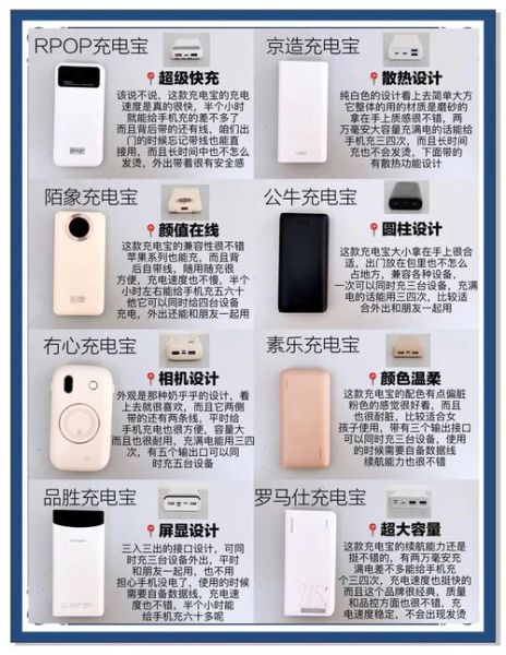 手机充电宝哪个牌子好_充电宝怎么选
