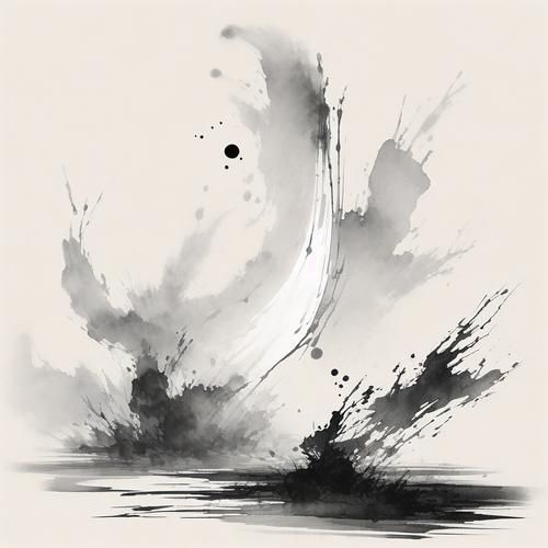 水墨意思的词语有哪些_水墨意境常用词