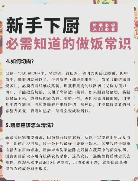 学做菜零基础先学什么_学做菜入门必备技巧
