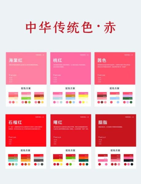 大红颜色有哪些_大红不同色调区别