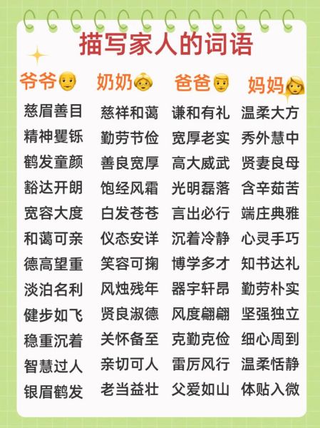 家族词语有哪些_家族词语怎么写