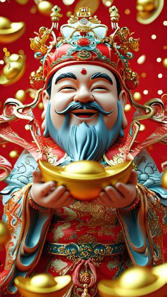 财神爷手机壁纸怎么选_财神爷壁纸高清下载