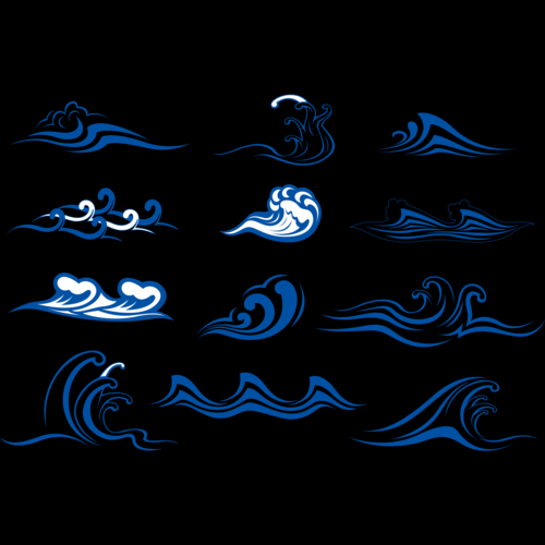 浪花形状像什么_浪花有哪些形状