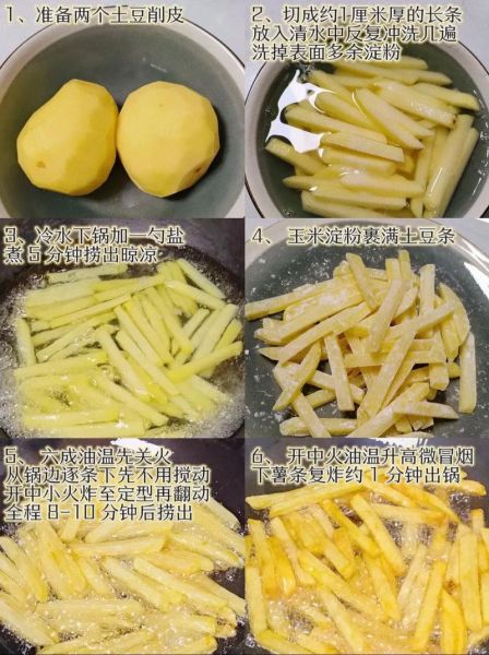 土豆怎么炸薯条_薯条怎么做才酥脆
