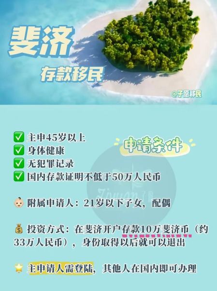 斐济退休移民条件_斐济退休移民费用
