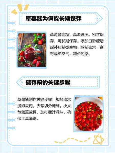 草莓酱怎么做_草莓酱保存多久