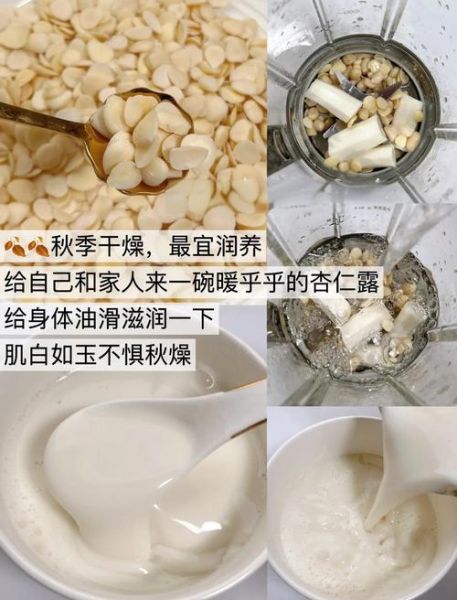 杏仁露怎么做_杏仁露的功效与作用