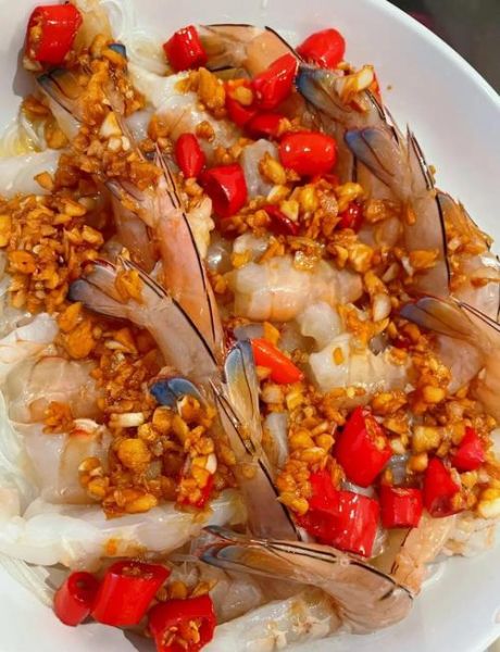 蒜蓉虾怎么做_蒜蓉虾家常做法