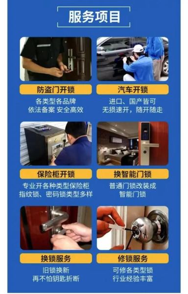 开锁公司电话多少_附近开锁师傅多久能到
