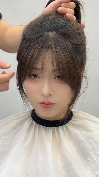 什么发型显脸小_圆脸适合什么刘海