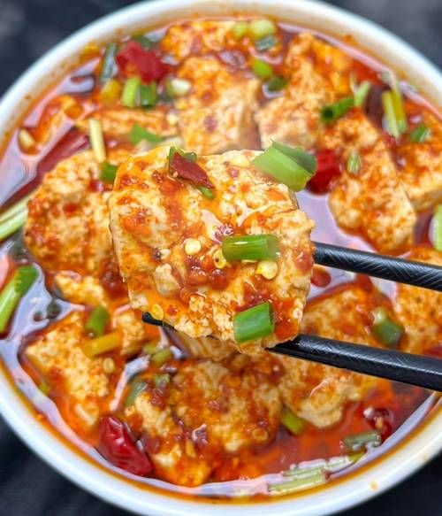 水煮豆腐的家常做法_水煮豆腐怎么做才入味