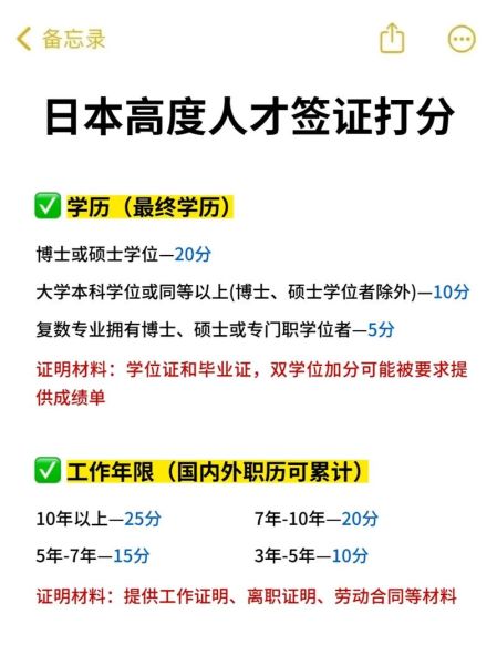 技术移民日本条件_如何申请日本高度人才签证