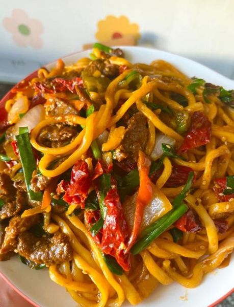 干煸炒面怎么做_家常干煸炒面做法