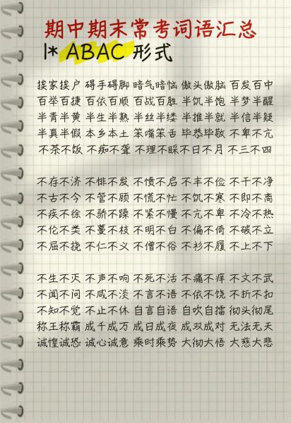 什么是abac成语_哪些动物abac成语最常用