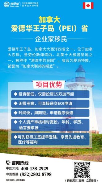 pei投资移民条件_申请流程