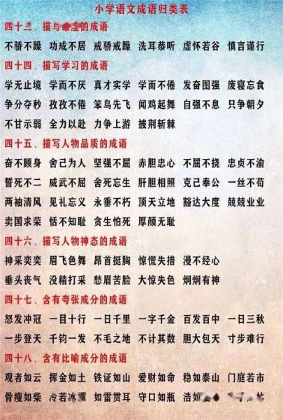 描写悠久的词语有哪些_如何用在作文里