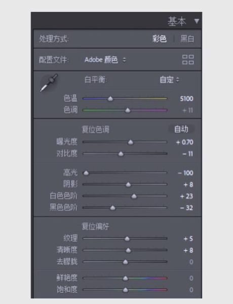 lr手机版怎么调色_lr手机版预设怎么用