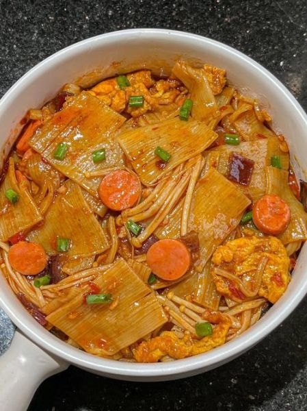 炒烤冷面怎么做_家常做法步骤详解