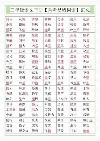 写词语错怎么办_如何快速纠正写词语错