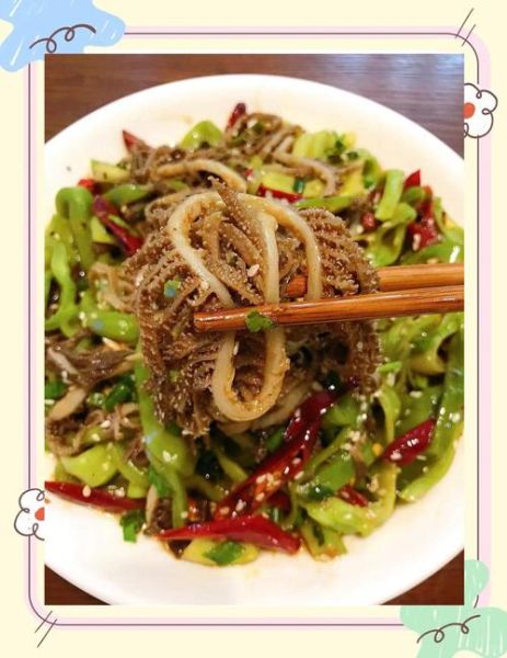 毛肚怎么炒才脆_毛肚焯水几分钟最佳