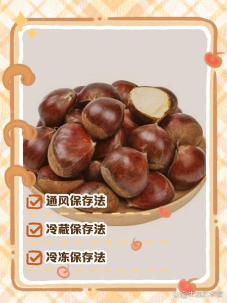 栗子怎么保存不会坏_新鲜栗子可以放多久