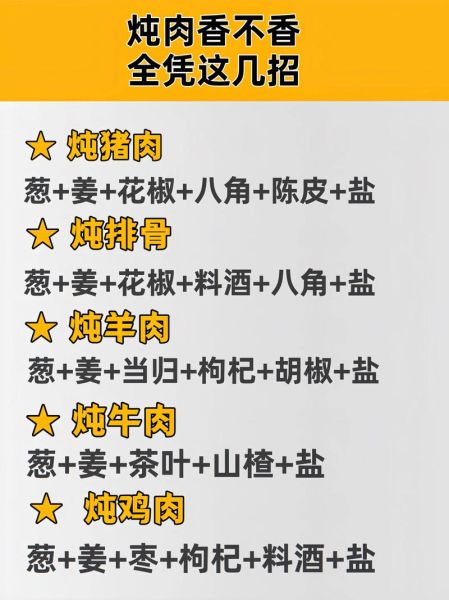 炖肉的家常做法_怎样炖肉又烂又香