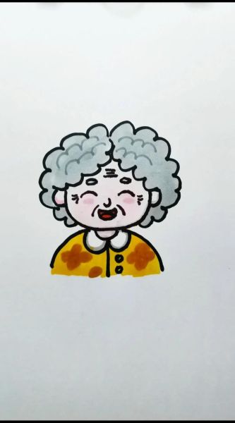 老奶奶_怎么形容