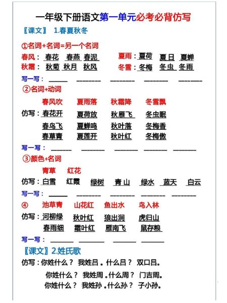 仿写词语有哪些_如何提高仿写能力