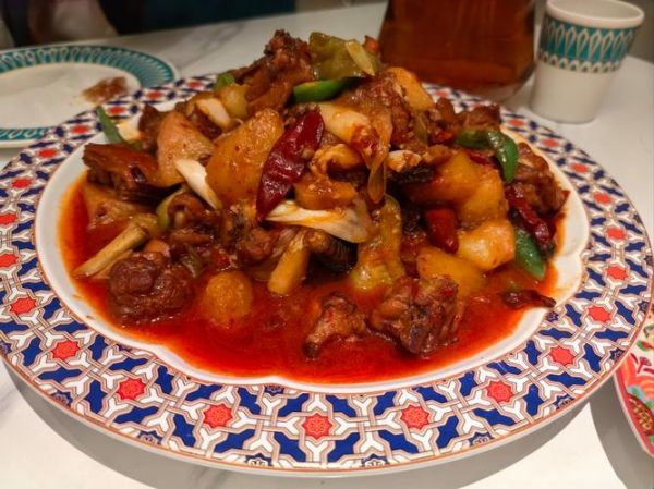 新疆大盘鸡怎么做_正宗新疆大盘鸡做法