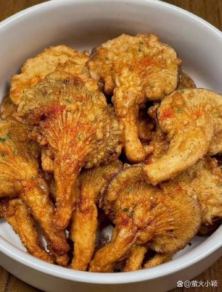 炸蘑菇的家常做法_炸蘑菇怎么炸才酥脆