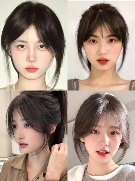 鹅蛋脸适合什么发型_圆脸怎么化妆显脸小