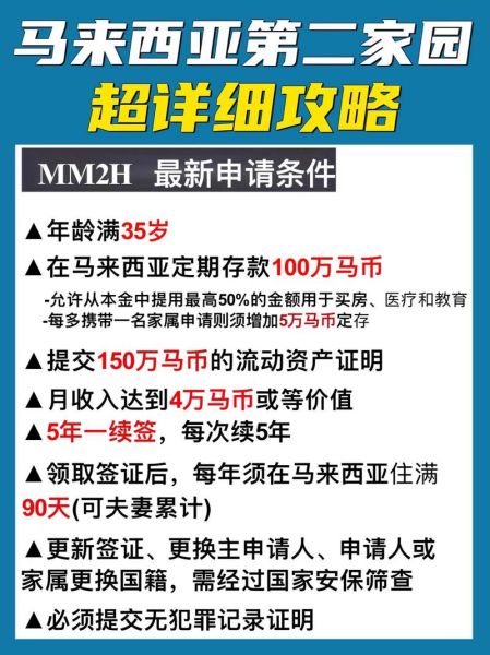 马来西亚移民多少钱_马来西亚第二家园计划费用明细