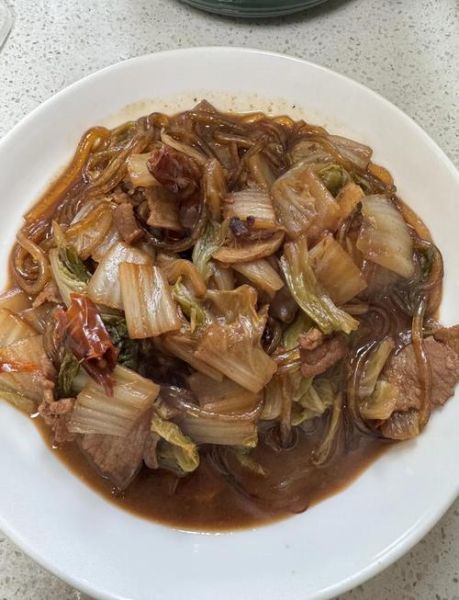 猪肉白菜炖粉条怎么做_家常做法步骤详解