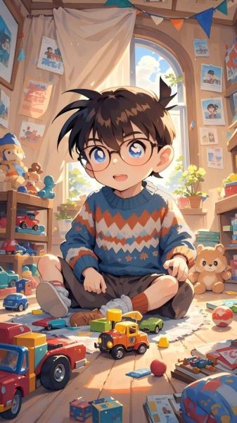 柯南手机壁纸哪里找_高清无水印怎么下