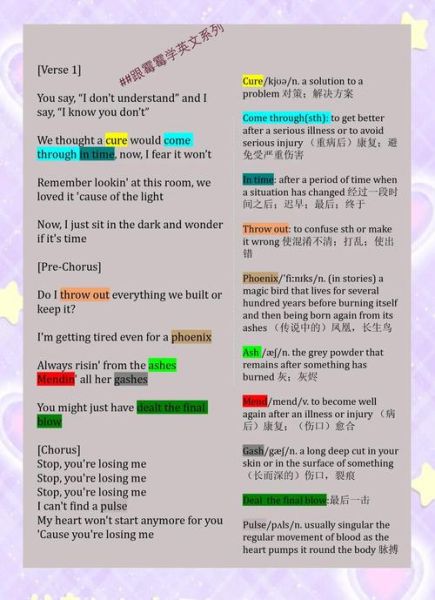 听歌听词语_如何提升语感